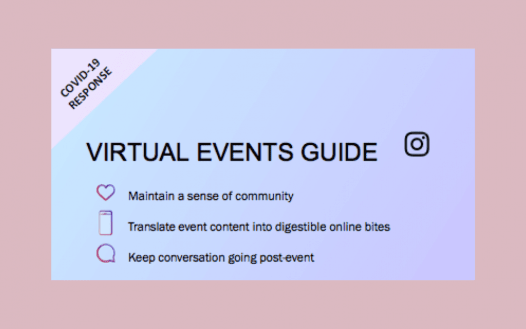 Instagram Virtual Events Guide