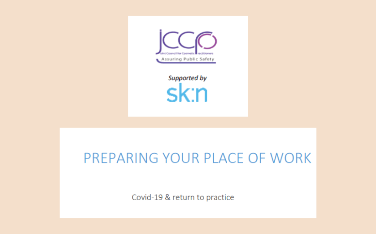 JCCP issues Preparing Your Place of Work guidance