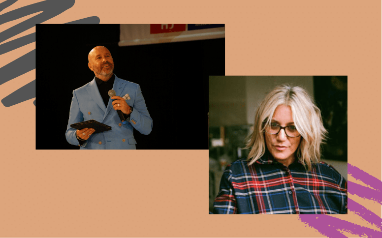 CEO Millie Kendall speaks to Edward Hemmings