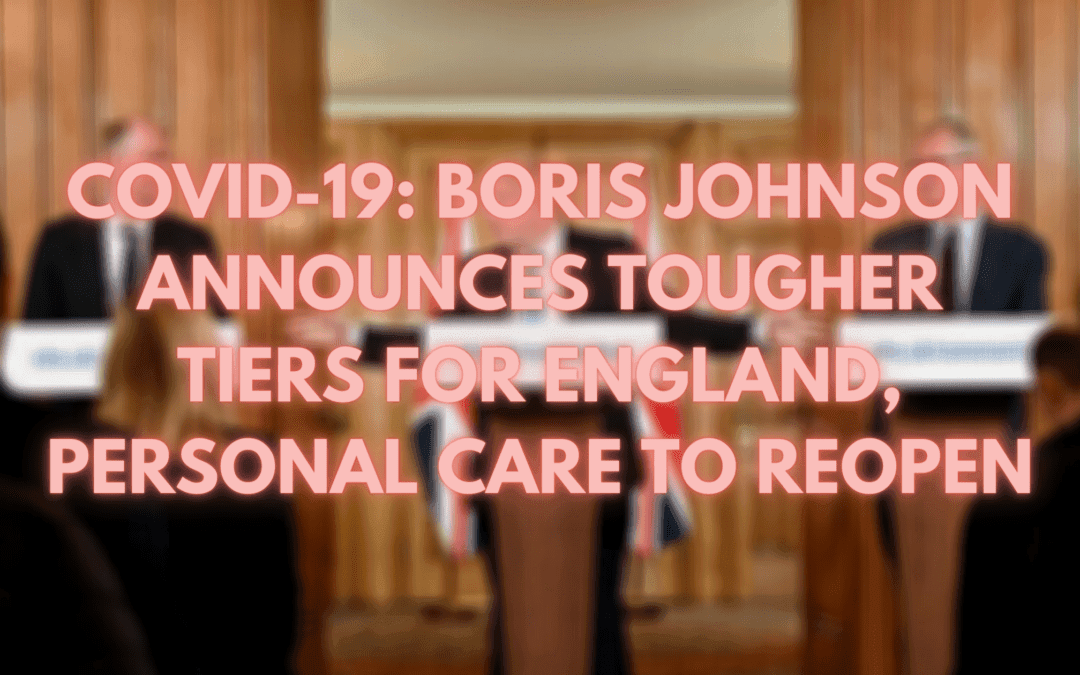 COVID-19: England’s Tiered System