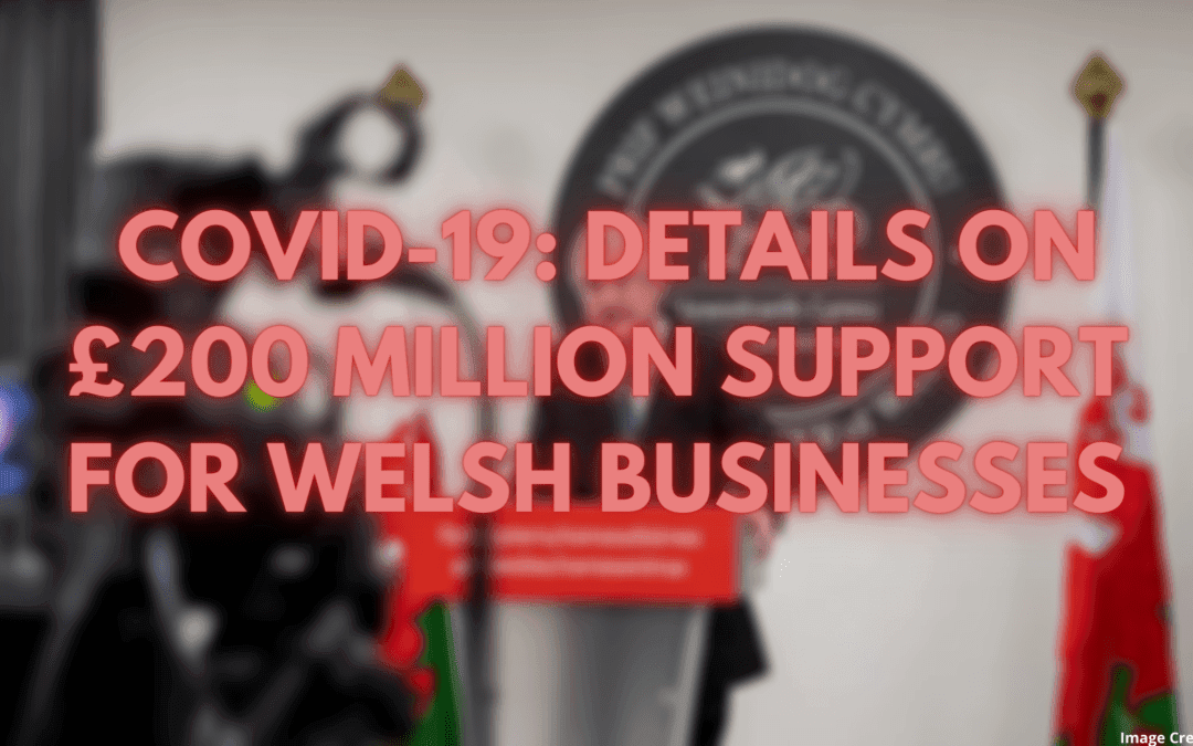 COVID-19: Details on £200million Support for Welsh Businesses