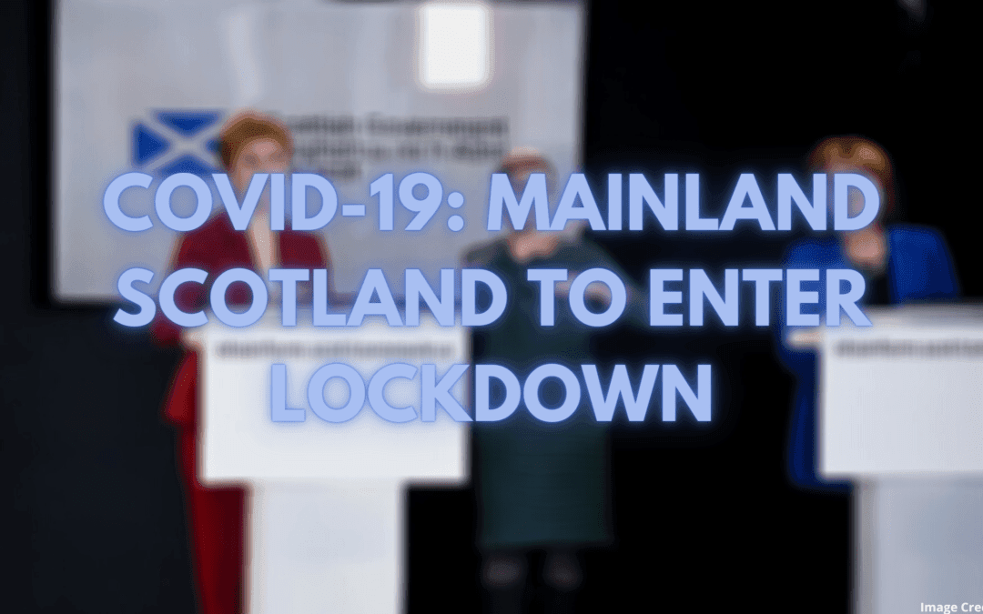 COVID-19: Scotland Told to Stay at Home