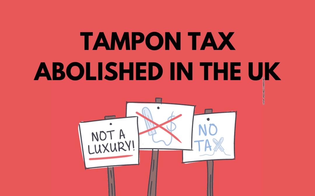 Tampon Tax Abolished in the UK