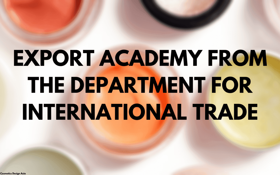 Export Academy From Department for International Trade