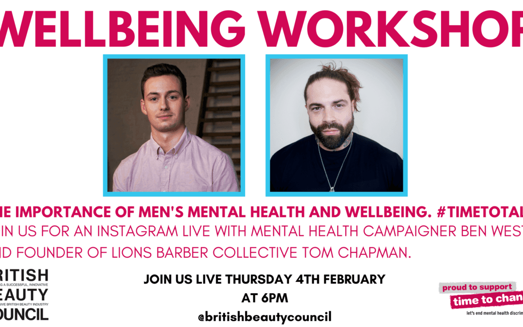 Instagram Live: Ben West and Tom Chapman #TimeToTalk