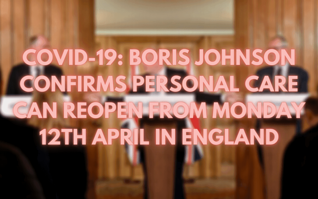 COVID-19: Boris Johnson Announces Next Steps in England’s Roadmap