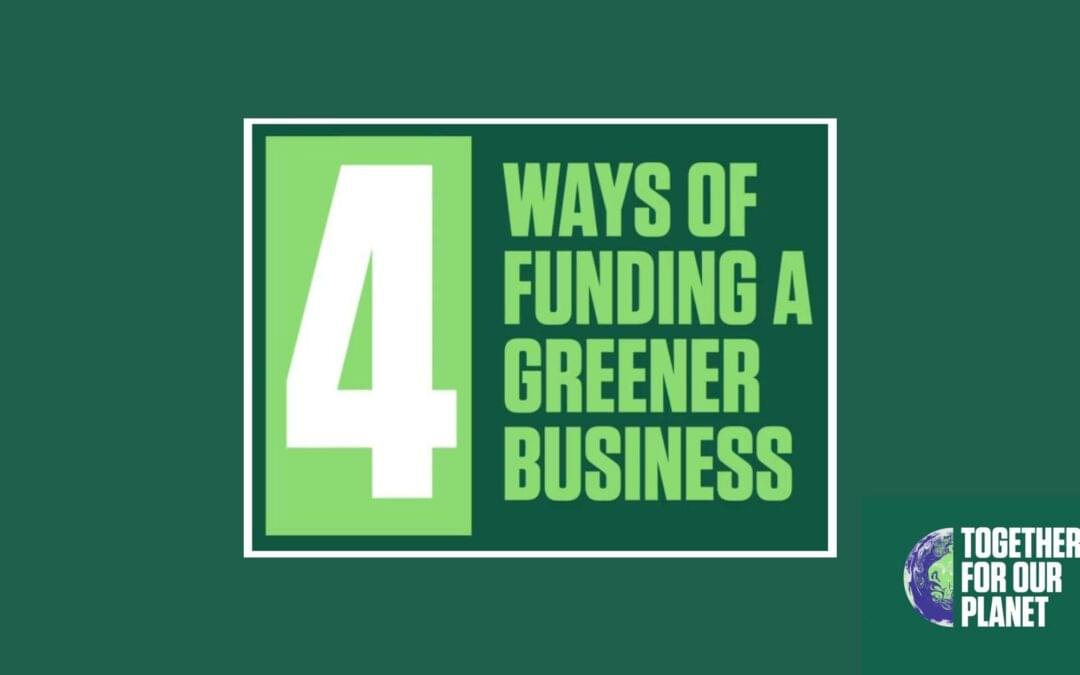 Together For Our Planet: Save Money by Going Green