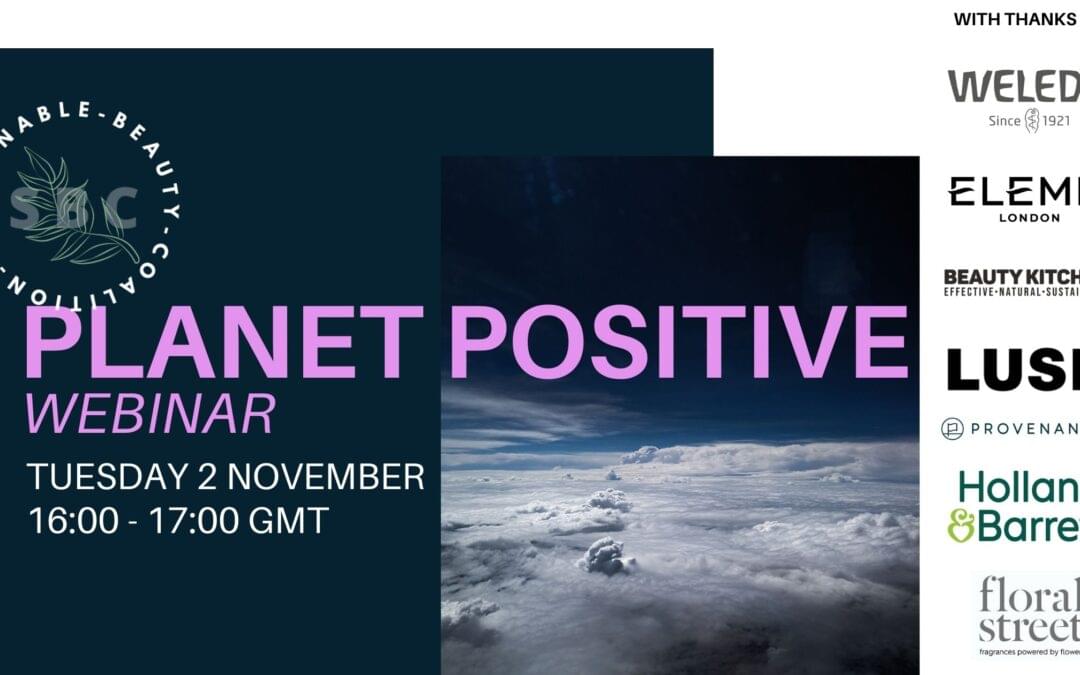 Sustainable Beauty Coalition announce presence at COP26