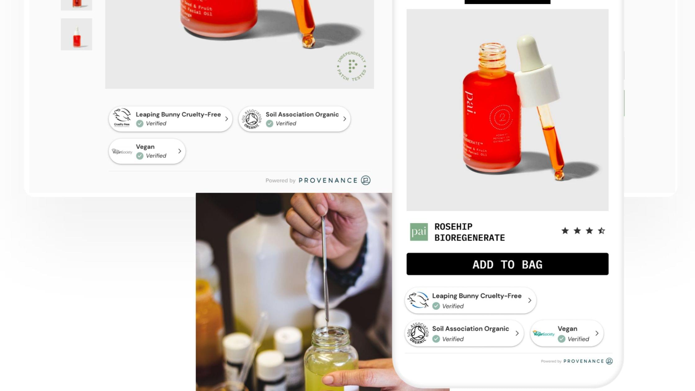 Provenance transparency directory