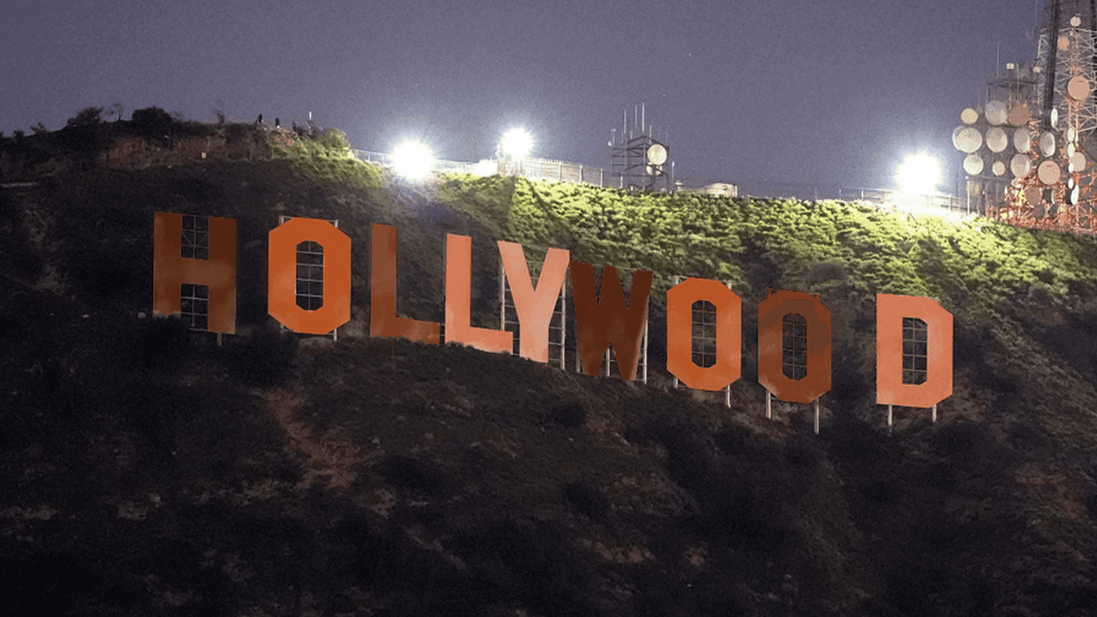Uoma Beauty Hollywood sign