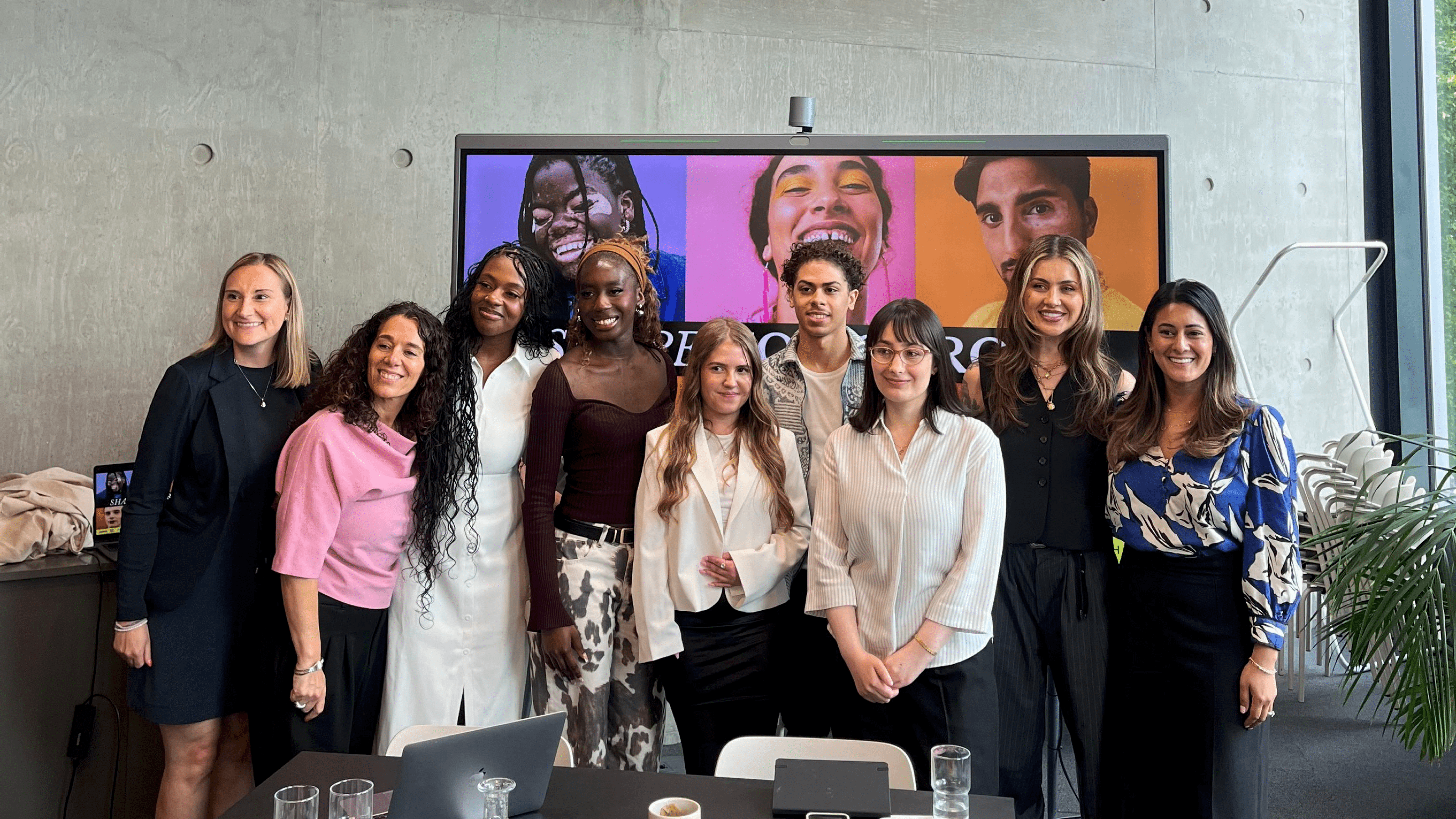 Jamie Genevieve joins industry experts to host first pioneering Student Shadow Board mentoring session